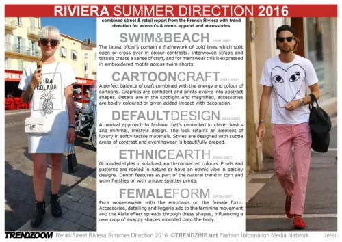 RETAIL & STREET Riviera Summer Direction 2016
