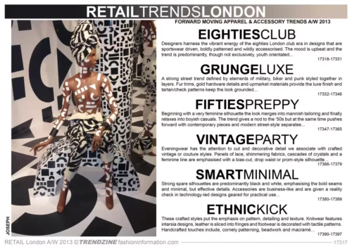 RETAIL Trends London AW 2013