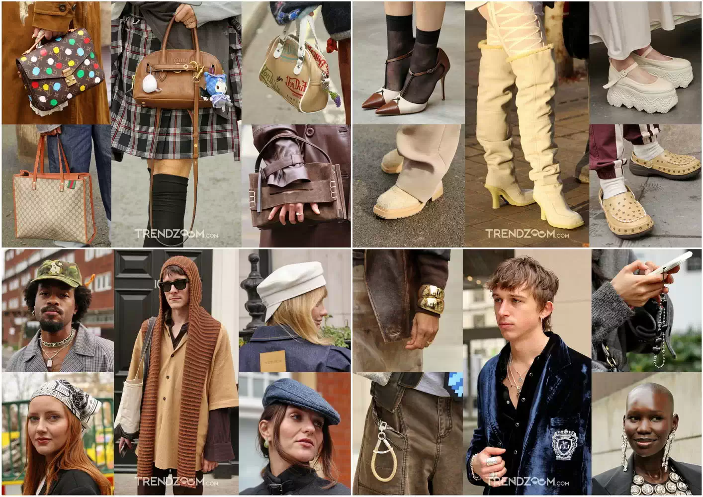 STREET Trends London Fashion Week AW 2025 Women Men Youth Accessories